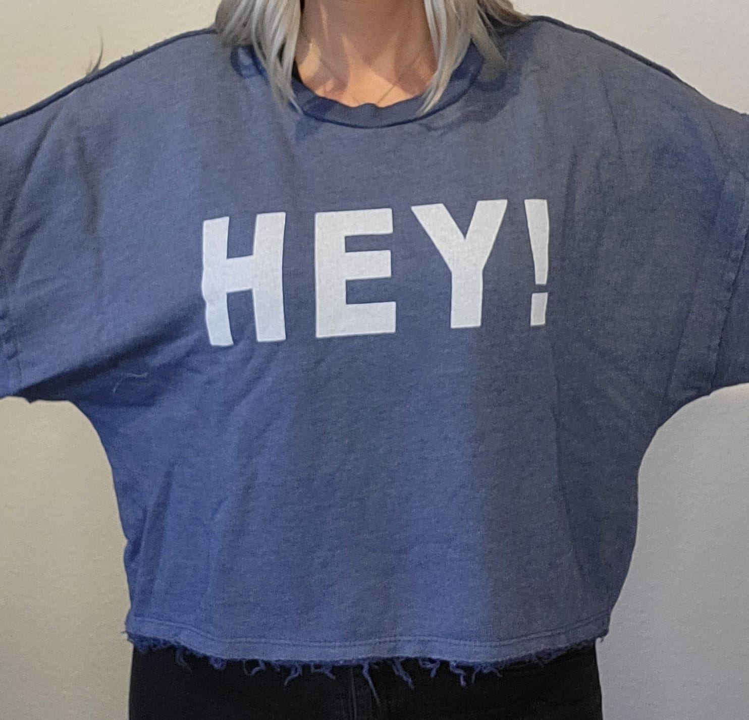 Sweat Hey blau (kurz)