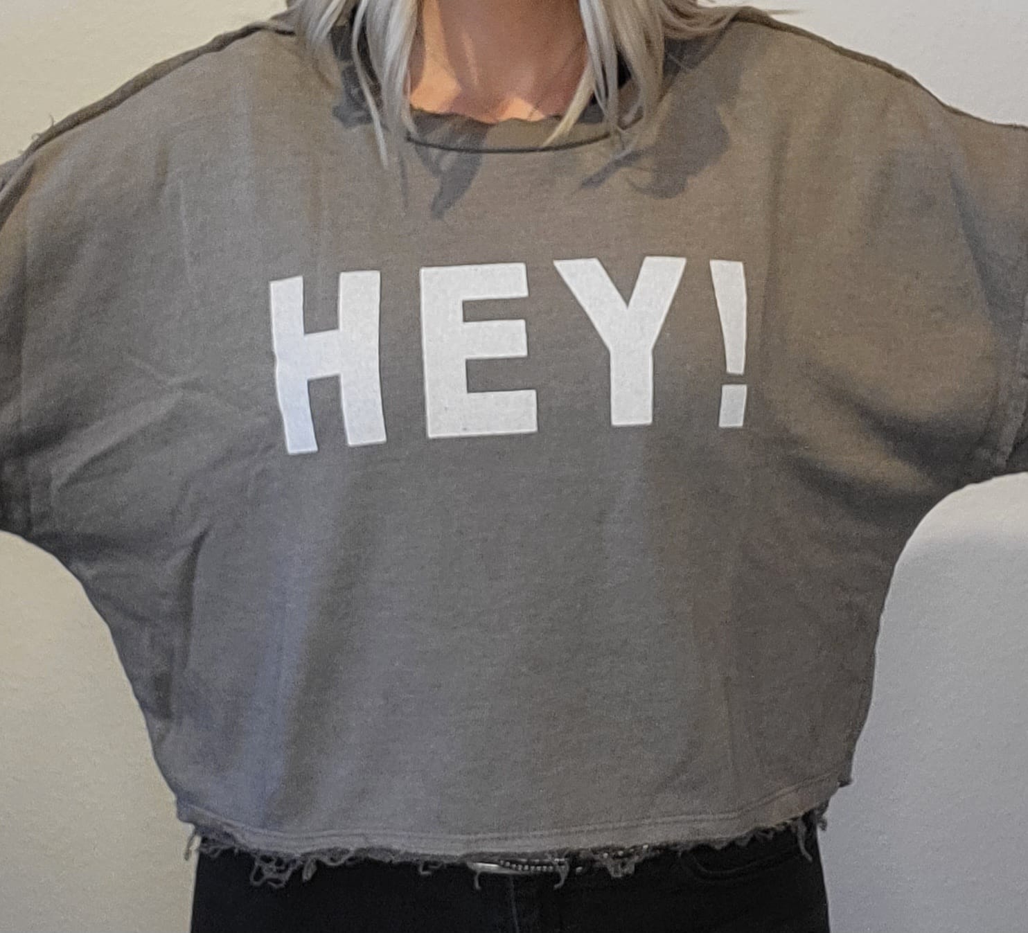 Sweat Hey Stone grau