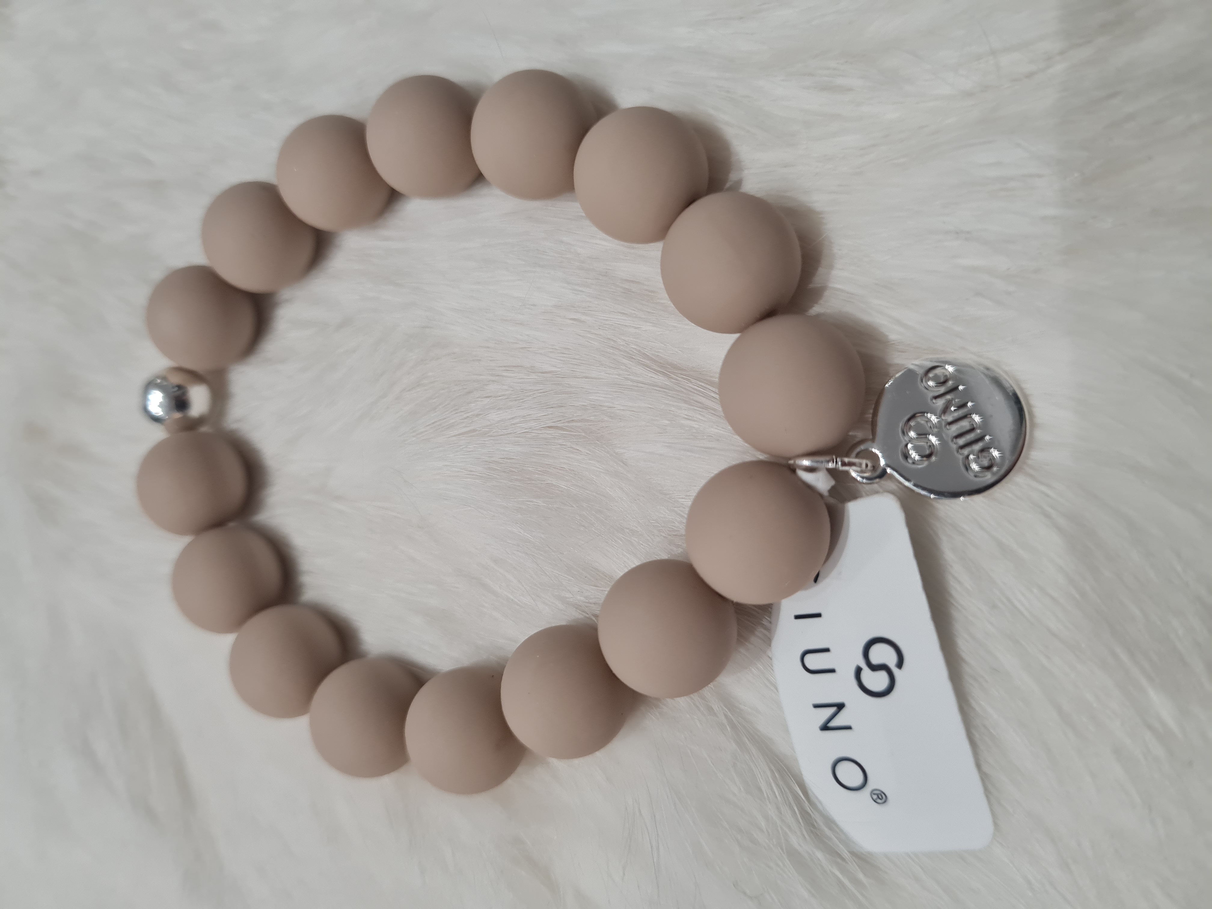 Armband Giuno beige