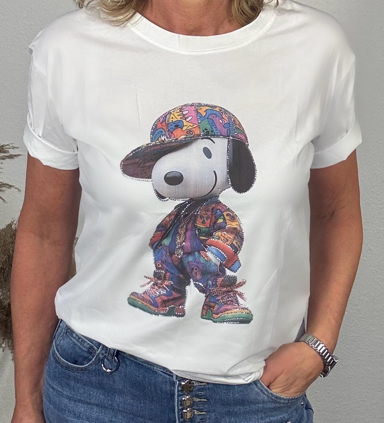 T-Shirt Snoopy Cap