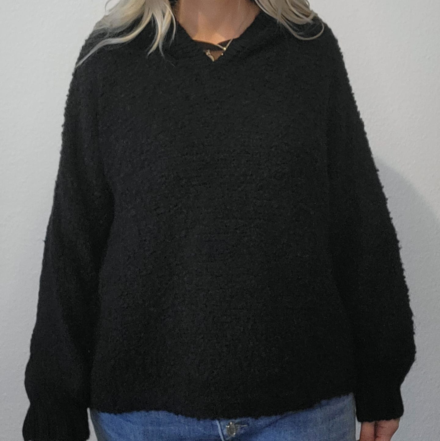Kuschelpulli PM Schwarz