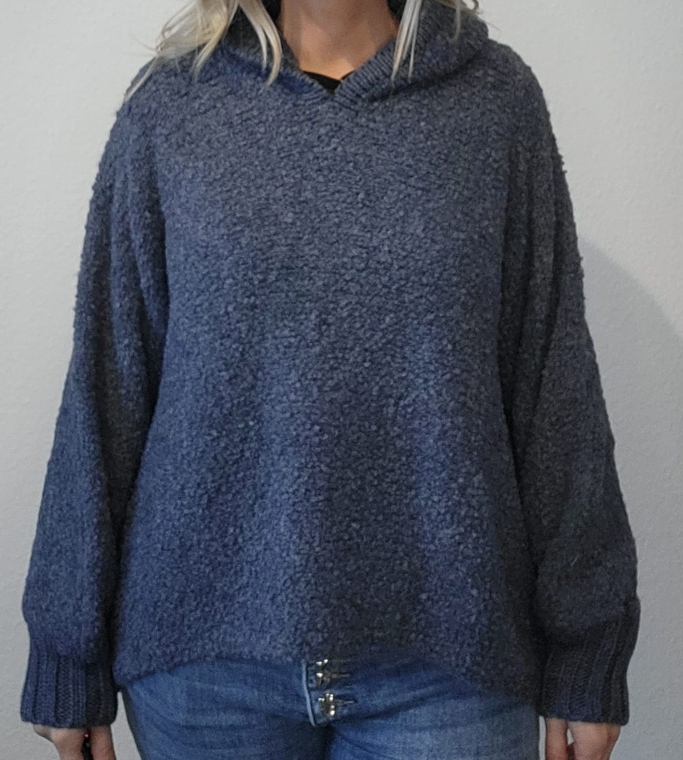 Kuschelpulli PM blau