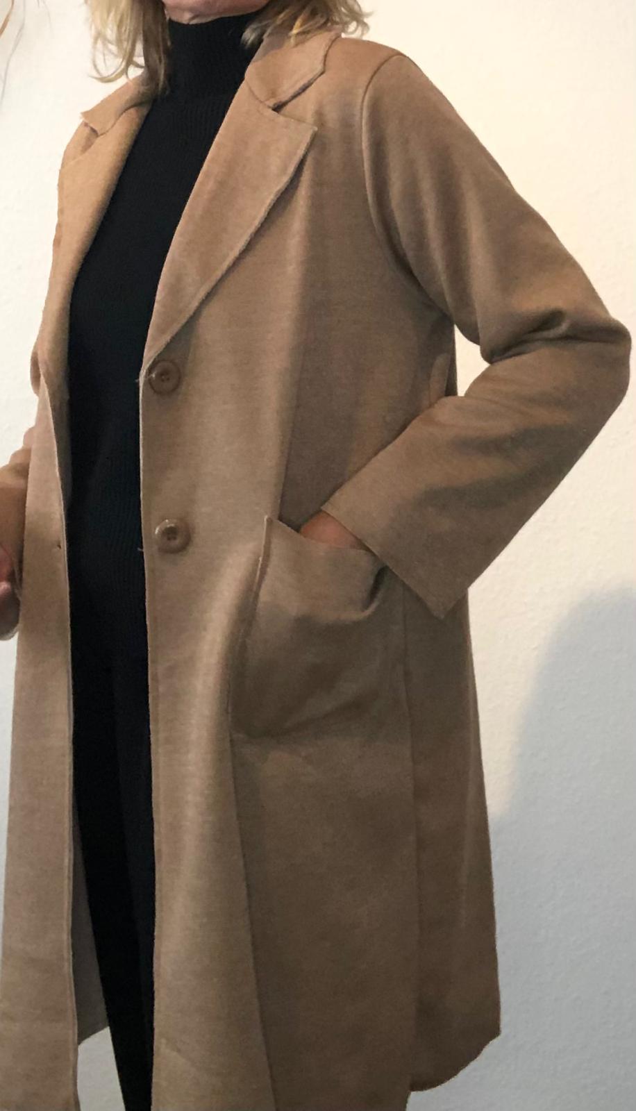Mantel Herbst camel